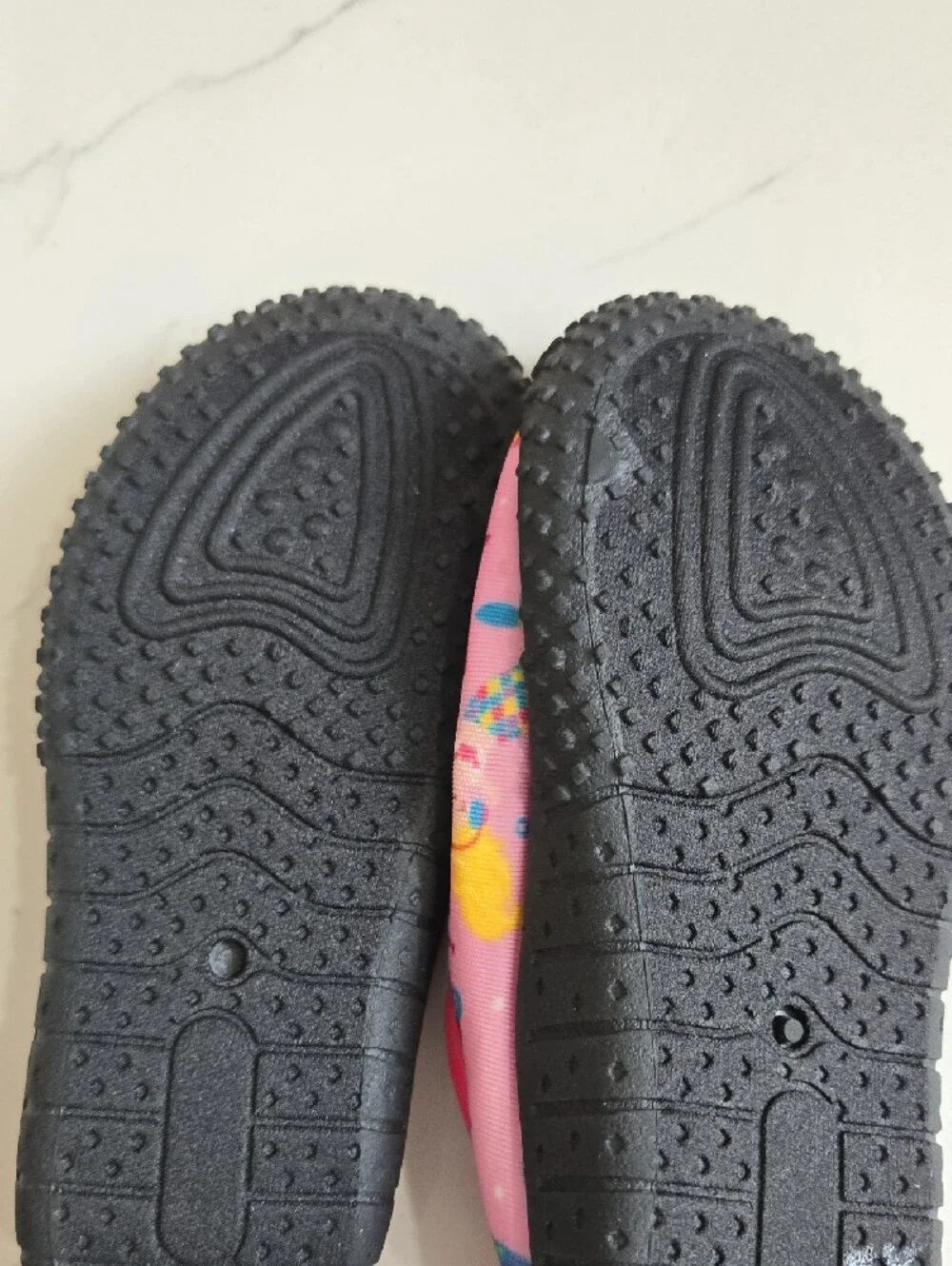 Tommy Bahama Pink Mermaid Print Kids Slip-On Water Shoe